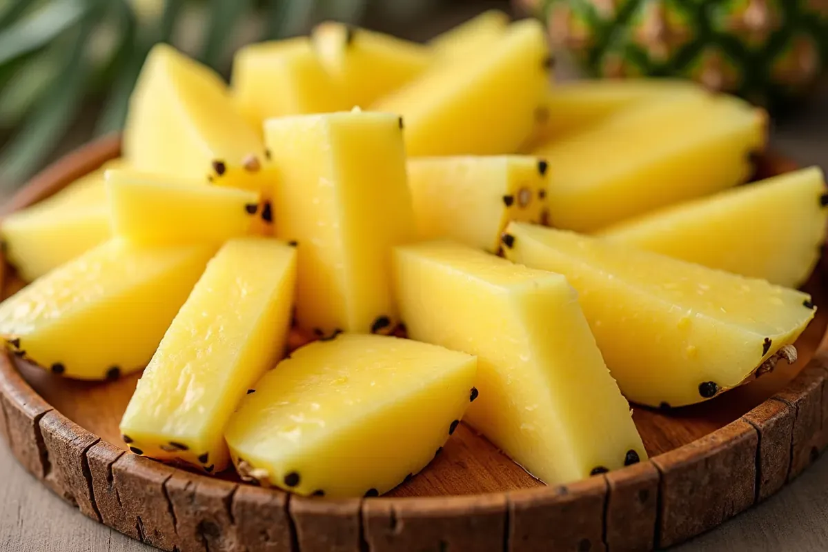 Jak pokroić ananasa – Przewodnik krok po kroku