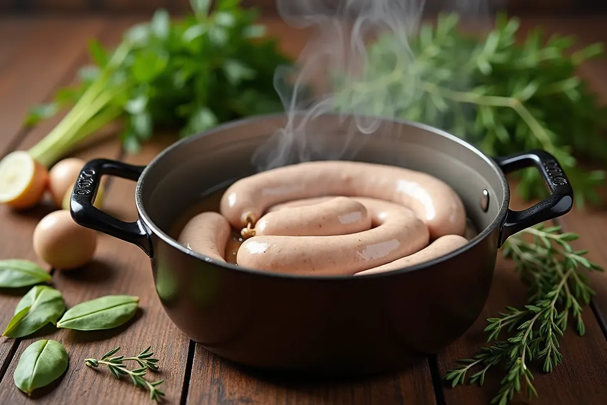 Jak ugotować białą kiełbasę surową – Przewodnik krok po kroku