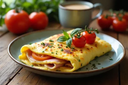 Omlet z szynką i serem – Przepis i Wskazówki Krok po Kroku