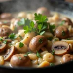 Sos pieczarkowy – Przepis, Przygotowanie i Podanie